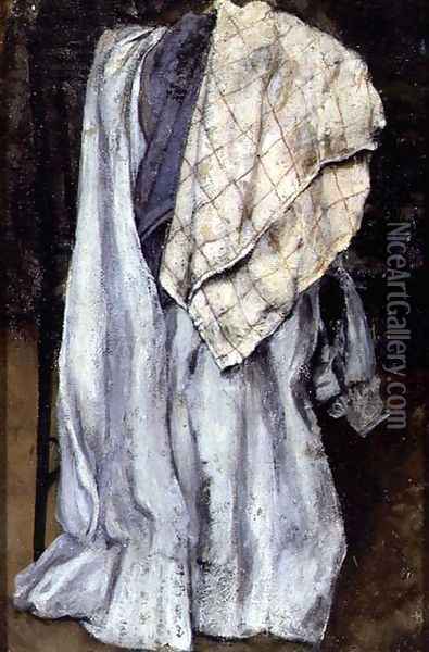 Study of Drapery Oil Painting - Sir Lawrence Alma-Tadema
