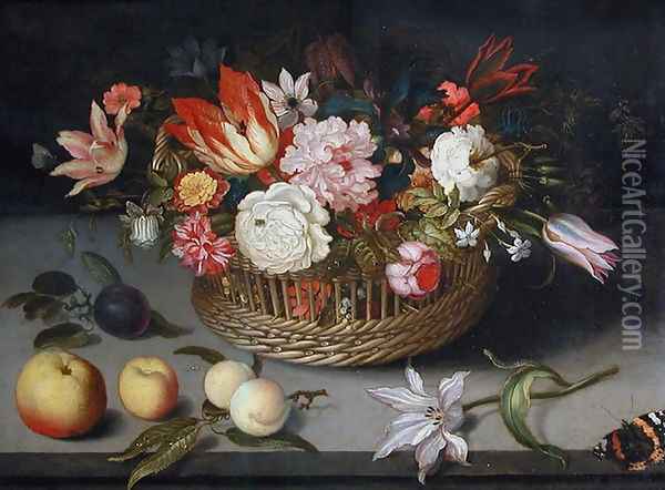 Trash flowers Oil Painting - Balthasar Van Der Ast