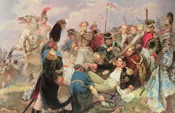 Battle of Borodino, 7th September 1812 Oil Painting - Anonymous Artist