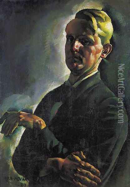 Onarckep, 1920 Oil Painting - Vilmos Aba-Novak