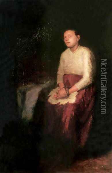 Motherhood 1902 Oil Painting - De Lorme and Ludolf De Jongh Anthonie