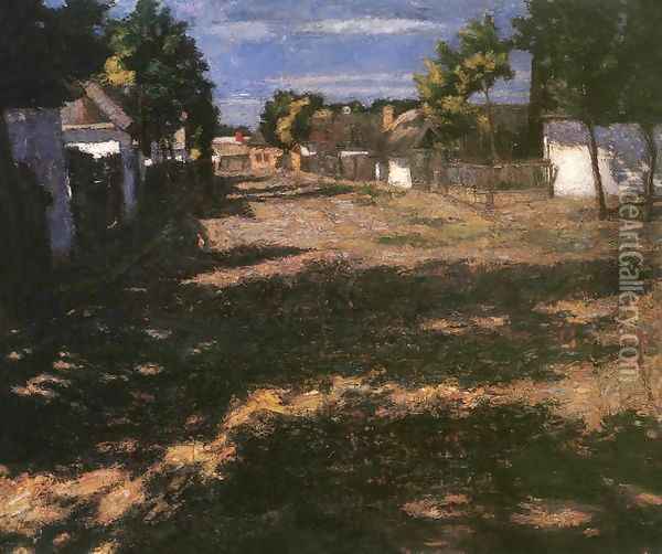 Silent Street 1899 Oil Painting - De Lorme and Ludolf De Jongh Anthonie