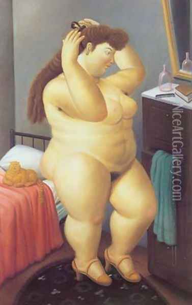 Venus 1989 Oil Painting - Fernando Botero