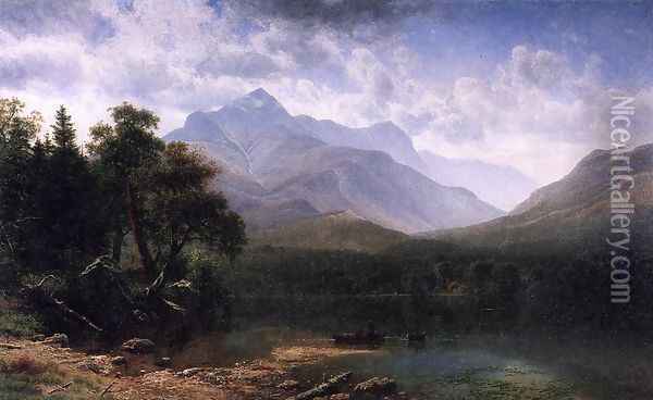 Mount Washington Oil Painting - Albert Bierstadt