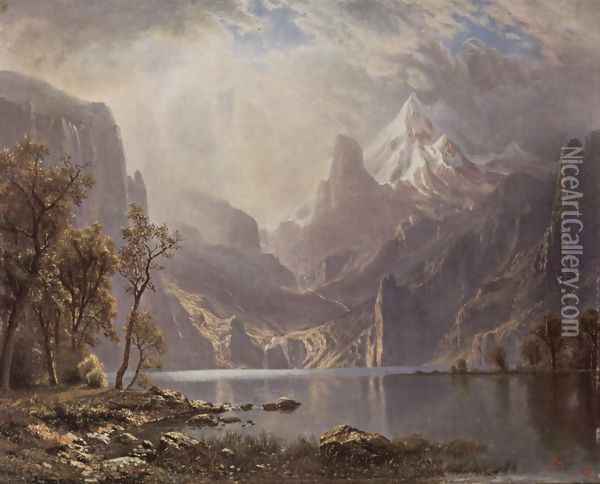 Lake Tahoe 2 Oil Painting - Albert Bierstadt