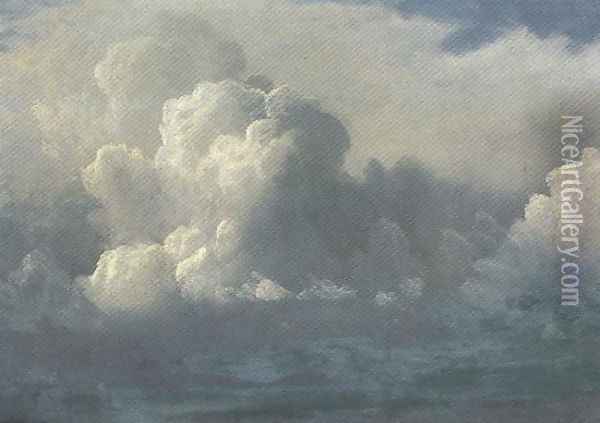 Storm Clouds 1880 Oil Painting - Albert Bierstadt