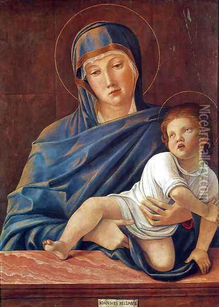 Madonna with the Child 1460-64 2 Oil Painting - Giovanni Bellini