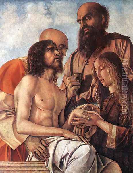 Pietà Oil Painting - Giovanni Bellini