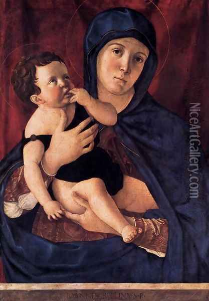 Madonna and Child 3 Oil Painting - Giovanni Bellini