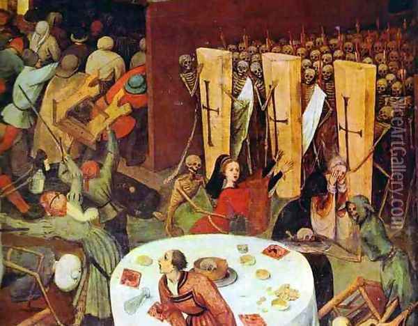 The Triumph of Death (detail 7) Oil Painting - Pieter the Elder Bruegel