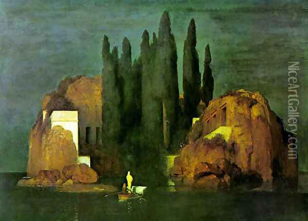 Island of the Dead Oil Painting - Arnold Bocklin