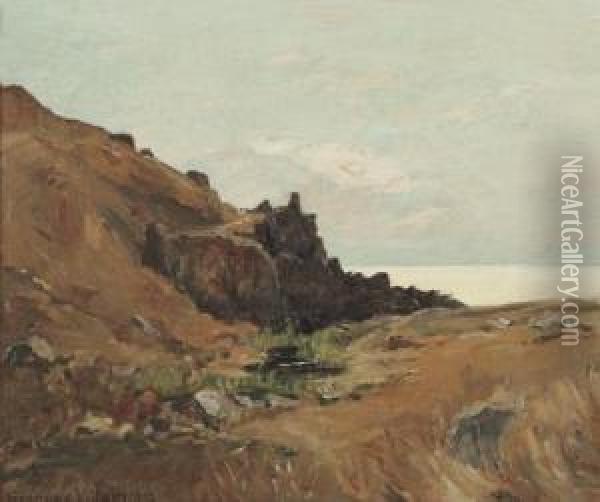Promontorio Sul Mare Oil Painting - Georges Villain