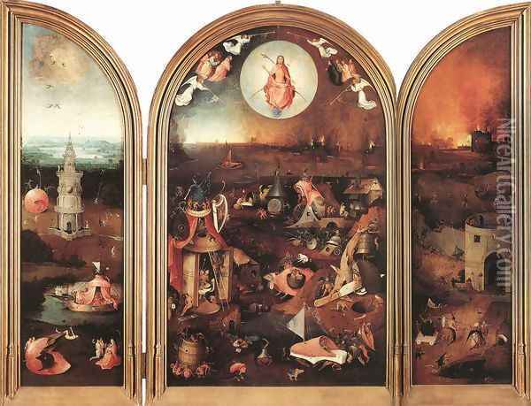 Last Judgement Oil Painting - Hieronymous Bosch