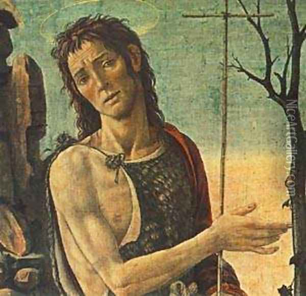 St John The Baptist (Detail) 1485 Oil Painting - Osias, the Elder Beert