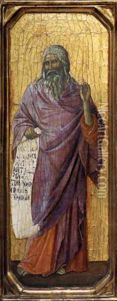 Isaiah 1308-11 Oil Painting - Duccio Di Buoninsegna