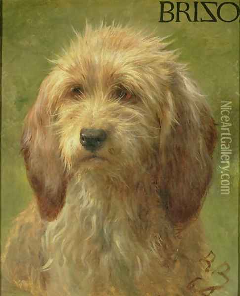 Brizo, a Shepherd's Dog 1864 Oil Painting - Rosa Bonheur
