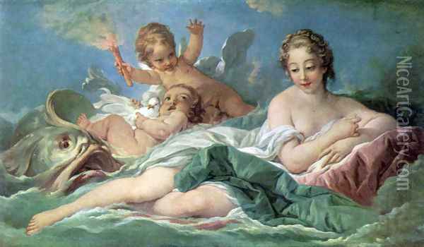 Birth of Venus Oil Painting - Francois Boucher