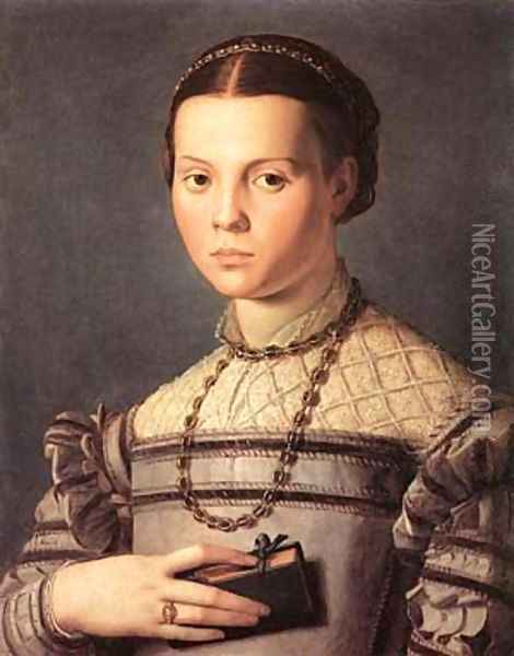 An Unknown Child Oil Painting - Agnolo Bronzino
