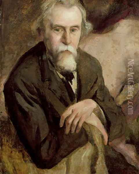 Self portrait Oil Painting - Emile Bernard