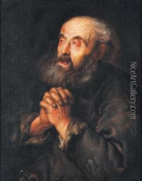 Saint Pierre Oil Painting - Artus Wollfort