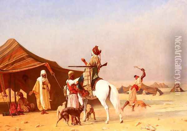 C'est Un Emir (It's the Emir) Oil Painting - Gustave Clarence Rodolphe Boulanger