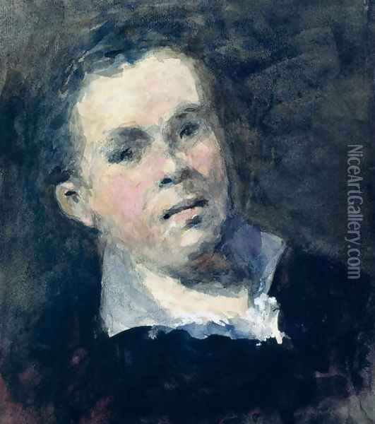 Head of Goya Oil Painting - Hercules Brabazon Brabazon