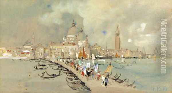 Venice 3 Oil Painting - Hercules Brabazon Brabazon