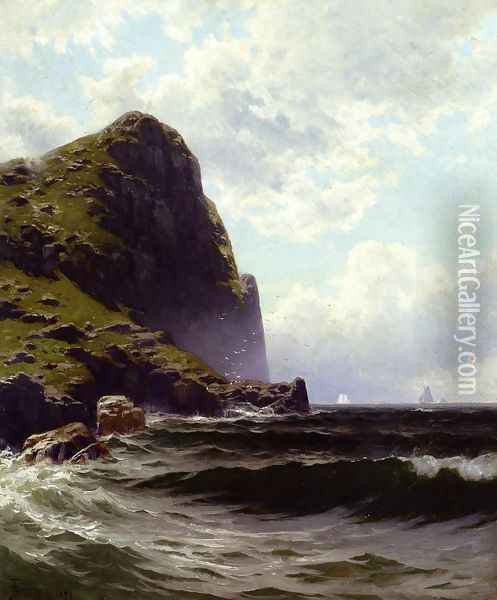 Brundith Head, Grand Manan Oil Painting - Alfred Thompson Bricher