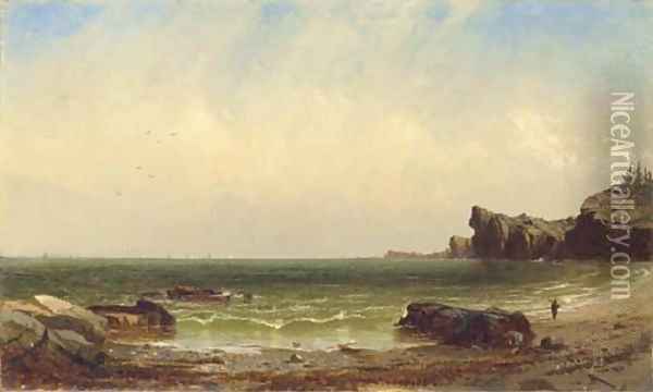 Coastal Scene 2 Oil Painting - Alfred Thompson Bricher