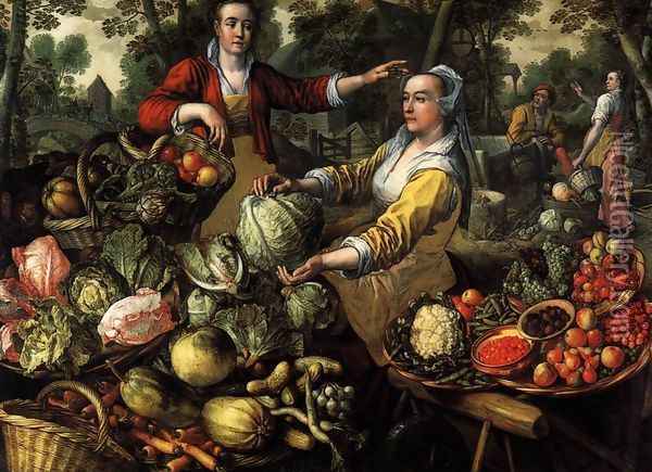 The Four Elements: Earth 1569 Oil Painting - Joachim Beuckelaer
