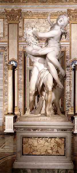 The Rape of Proserpine [detail: 2] (or Pluto and Proserpine) Oil Painting - Gian Lorenzo Bernini