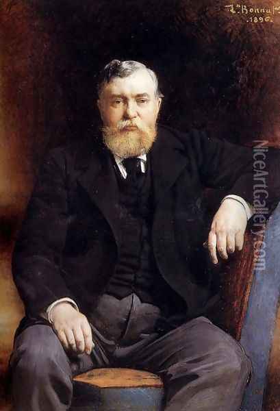 Portrait of Prince V. N. Tenishev Oil Painting - Leon Bonnat