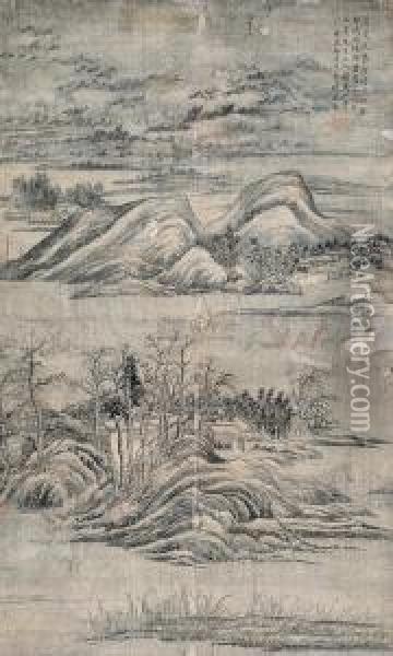Landscape Oil Painting - Zhang Zhiwan