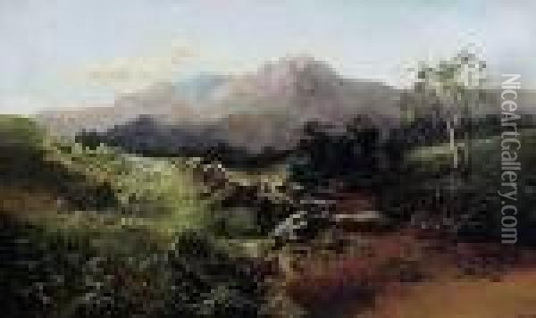 Landschaftsmaler,
1870/71 In London Tatig Genannt Oil Painting - Edwin Austin Abbey