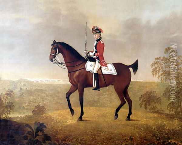Thomas Boothby Parkyns, 1780 Oil Painting - John Boultbee