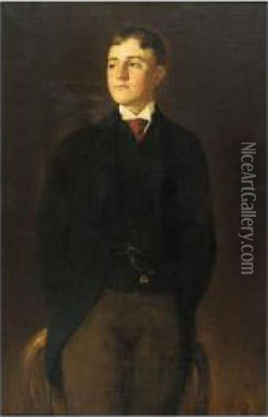 Portrait Of Henry Martin Alexander, Jr. Oil Painting - John White Alexander