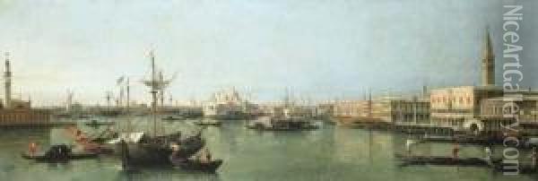 The Bacino Di San Marco, Venice Oil Painting - Bernardo Bellotto