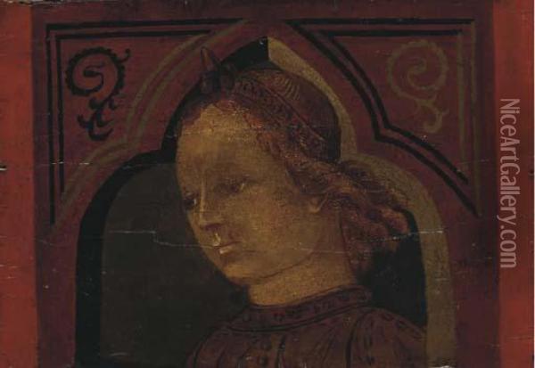 Tete De Saint Oil Painting - Sandro Botticelli
