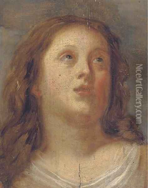 The Penitent Magdalen Oil Painting - Jan van Boeckhorst