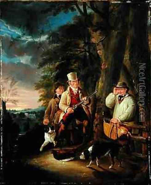 The Poacher's Snare Oil Painting - Charles Buttery