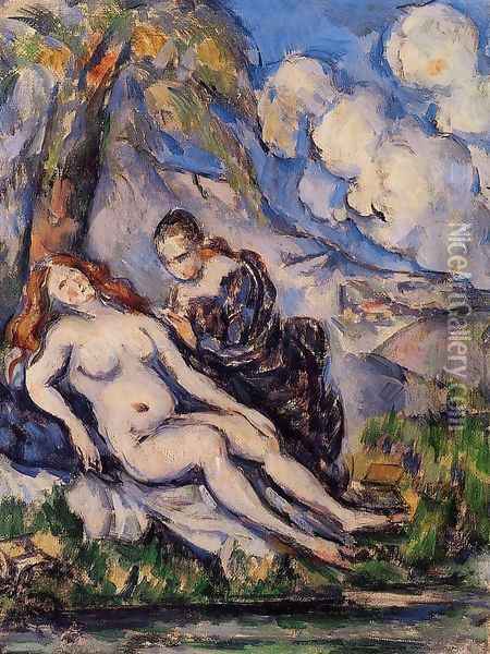 Bathsheba Oil Painting - Paul Cezanne
