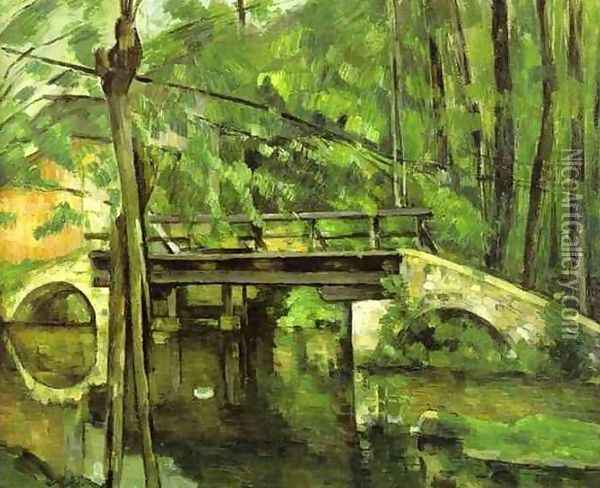 Bridge of Maincy Oil Painting - Paul Cezanne