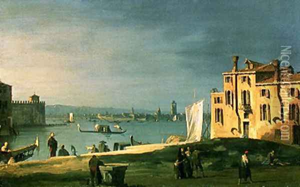 View of Venice 2 Oil Painting - (Giovanni Antonio Canal) Canaletto