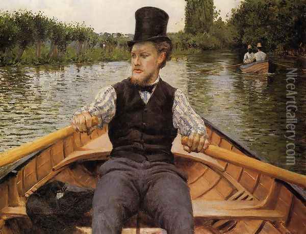 Boating Party Oil Painting - Gustave Caillebotte