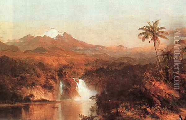 Cotopaxi 1857 Oil Painting - Frederic Edwin Church