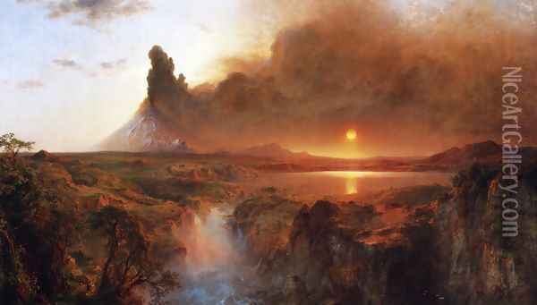 Cotopaxi II Oil Painting - Frederic Edwin Church