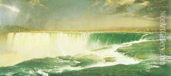Niagara Falls 1857 Oil Painting - Frederic Edwin Church
