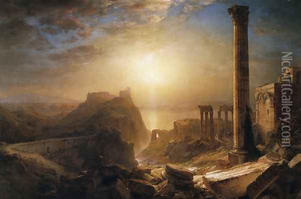 Syria by the Sea Oil Painting - Frederic Edwin Church
