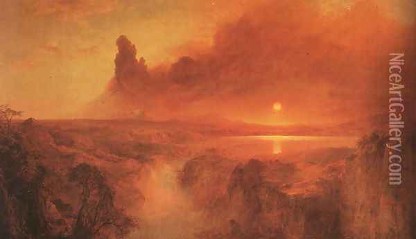Cotopaxi, 1862 Oil Painting - Frederic Edwin Church