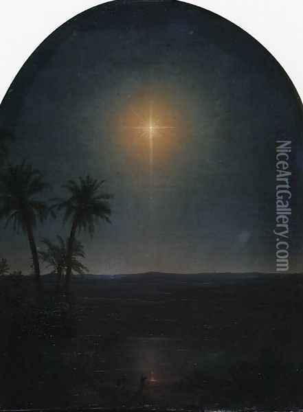 The Star in the East Oil Painting - Frederic Edwin Church